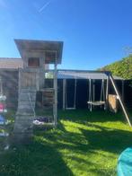 Speelhuis | zandbak | schommel, Ophalen, Gebruikt, Glijbaan