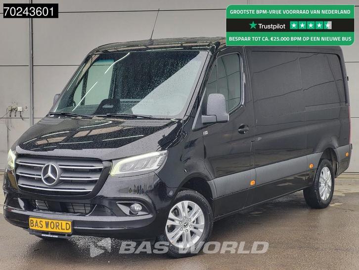 Mercedes Sprinter 319 CDI Automaat L2H1 Laag dak 2025model A, Auto's, Bestelauto's, Bedrijf, Te koop, Achteruitrijcamera, Airconditioning