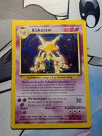 Alakazam Base Set Holo – Nederlands – Light Played, Ophalen of Verzenden, Zo goed als nieuw, Losse kaart