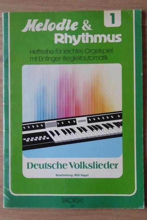 Melodie & Rhytmis - boek 1, Muziek en Instrumenten, Bladmuziek, Gebruikt, Piano, Keyboard, Orgel, Verzenden