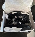 Jordan 4 white thunder, Ophalen, Zwart, Overige typen, Nieuw