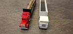 2  vrachtauto's 1:160, Hobby en Vrije tijd, Modeltreinen | N-Spoor, Overige merken, Gelijkstroom, Overige typen, Ophalen of Verzenden