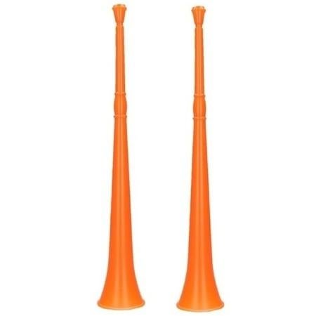 Partij Oranje lange toeters nieuw koningsdag, feest, party, Hobby en Vrije tijd, Feestartikelen, Ophalen, Nieuw