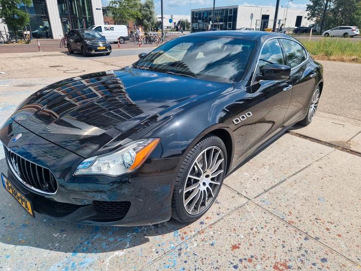 Maserati 2014 zwart 3.0 S 411 PK, Auto's, Maserati, Particulier, Benzine, Sedan, Geïmporteerd, Zwart, Ophalen