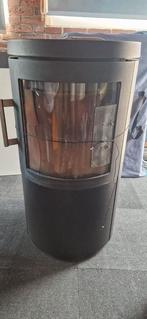 Hwam houtkachel, ruit moet vervangen worden., Ophalen, Gebruikt, Hout, Houtkachel
