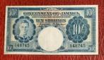 10 Shilling Jamaica. 1940., Ophalen of Verzenden, Frankrijk