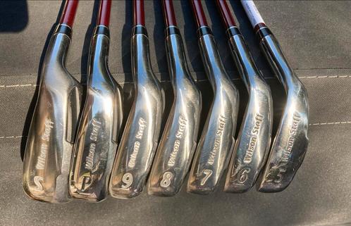 Wilson golfset 5-SW graphite R-flex -0,5 inch, Sport en Fitness, Golf, Gebruikt, Club, Overige merken, Ophalen of Verzenden