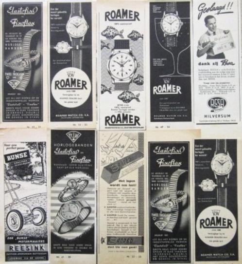 150+ advertenties reclames uit 1956 - 1958 - Deel 2, Verzamelen, Merken en Reclamevoorwerpen, Ophalen