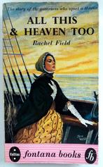 Rachel Field - All This and Heaven Too (ENGELSTALIG), Antiek en Kunst, Ophalen of Verzenden