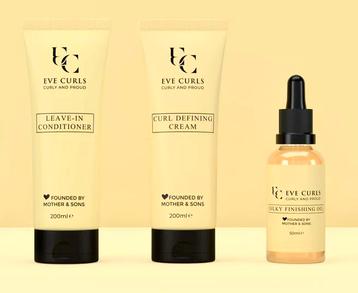 TE KOOP: set van Eve Curls, 1x gebruikt beschikbaar voor biedingen