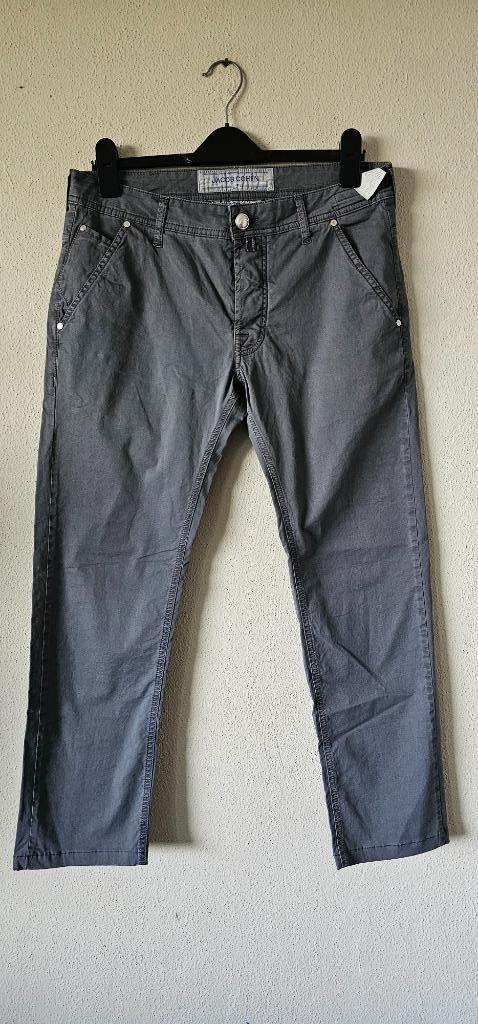Grijs broek van Jacob cohen maat 32 (9725), Kleding | Heren, Broeken en Pantalons, Overige maten, Grijs, Verzenden