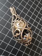 Metalen Hanger met Faux Parel, Overige materialen, Gebruikt, Overige voorstellingen, Ophalen of Verzenden