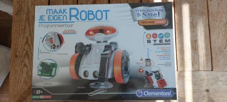 Clementoni Wetenschap & Spel Maak Je eigen Robot Programmere, Kinderen en Baby's, Speelgoed | Educatief en Creatief, Nieuw, Bouwen