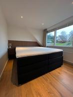 Luxe Beter Bed Boxspring 180x220 met Opbergruimte, Huis en Inrichting, Slaapkamer | Boxsprings, Ophalen, Gebruikt, Zwart, Tweepersoons