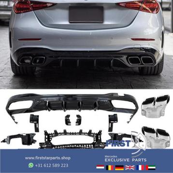 W206 S206 C63 AMG DIFFUSER + 63 UITLAAT SIERSTUKKEN C63S voo beschikbaar voor biedingen