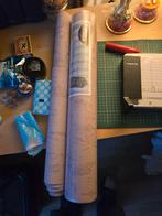 Behang MET LIJM, Huis en Inrichting, Stoffering | Behang, Ophalen of Verzenden, Minder dan 10 m², Roze, Structuur