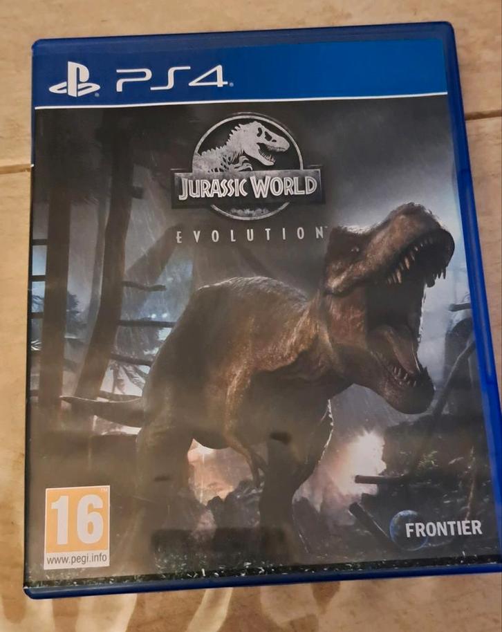 Jurassic World Evolution - PS4, Spelcomputers en Games, Games | Sony PlayStation 4, Gebruikt, Simulatie, 1 speler, Vanaf 16 jaar