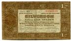 1 Gulden Zilverbon 1920, Postzegels en Munten, Bankbiljetten | Nederland, Ophalen of Verzenden, 1 gulden, Los biljet