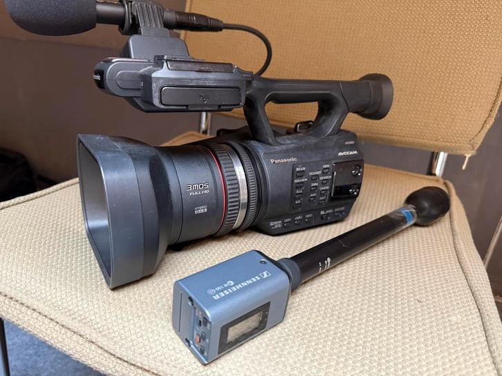 LOOTACTIE Panasonic AG-AC90 Full HD camera + Accessoires, Audio, Tv en Foto, Videocamera's Digitaal, Zo goed als nieuw, Geheugenkaart