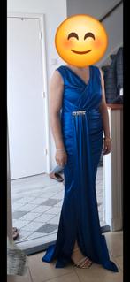 abiye,avondjurk, Kleding | Dames, Gelegenheidskleding, Maat 38/40 (M), Galajurk, Blauw, Ophalen of Verzenden