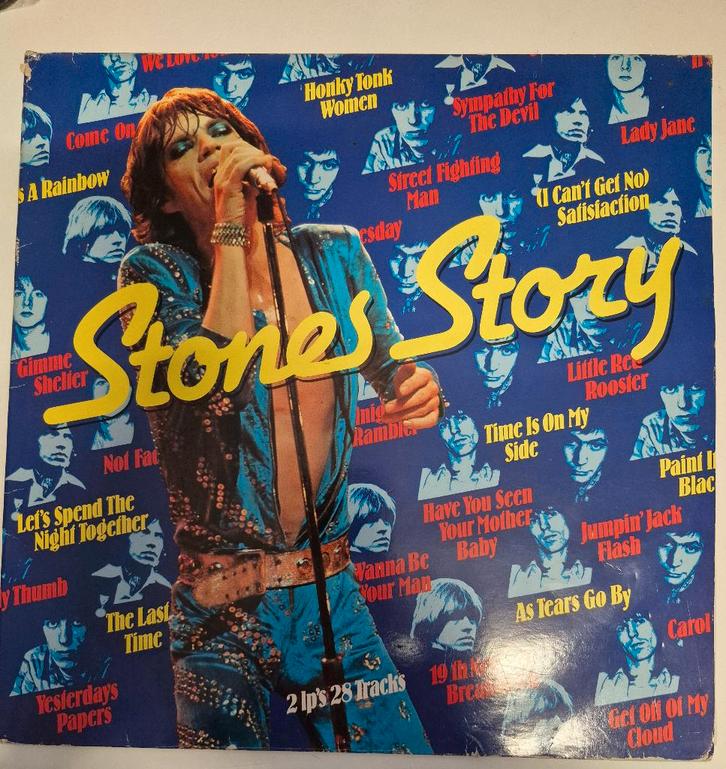 The Rolling Stones. Stones Story. Dubbel LP., Cd's en Dvd's, Vinyl | Pop, Gebruikt, 1960 tot 1980, 12 inch, Ophalen of Verzenden