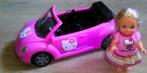 Bieden - Hello Kitty cabriolet auto met meisje (Box C - 011), Ophalen, Zo goed als nieuw, Duplo