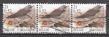 Belgie 3-ling met vogels Kramsvogel beschikbaar voor biedingen