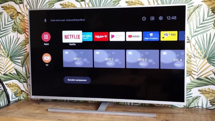 Philips | 50" | 60Hz | Ambilight | 4K UHD LED Android TV, Audio, Tv en Foto, Televisies, Gebruikt, LED, 100 cm of meer, 4k (UHD)