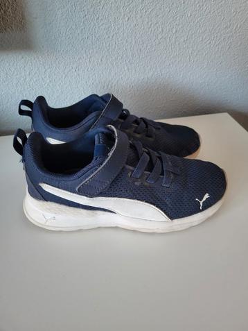 Sneakers klittenband mt 32 soft foam blauw beschikbaar voor biedingen