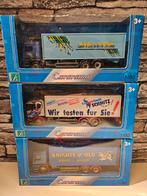 3x cararama vrachtwagens trucks 1:80 modelauto's, Ophalen of Verzenden, Nieuw, Bus of Vrachtwagen