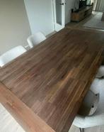 Houten eetkamertafel, Huis en Inrichting, Tafels | Eettafels, Ophalen, 200 cm of meer, 50 tot 100 cm, Zo goed als nieuw