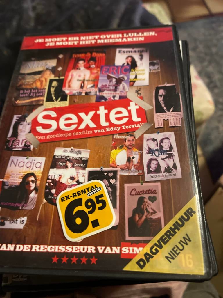 Sextet DVD - Eddy Terstall, Alle leeftijden, Ophalen of Verzenden, Zo goed als nieuw