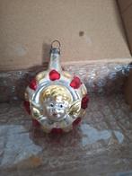 Oude kerstbal engel hoofdje, Diversen, Kerst, Ophalen of Verzenden