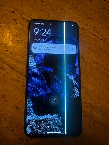 Google pixel 7 pro. Met mankement beschikbaar voor biedingen