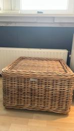Hocker van riet lifestyle, Ophalen, Vierkant, Riet of Rotan, Zo goed als nieuw