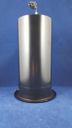 Vintage spot, hoge hoed lamp, zwart metaal cylinder. 5B7, Tweedehands verkoop, Tweedehands verkoop, Gebruikt, Ophalen of Verzenden