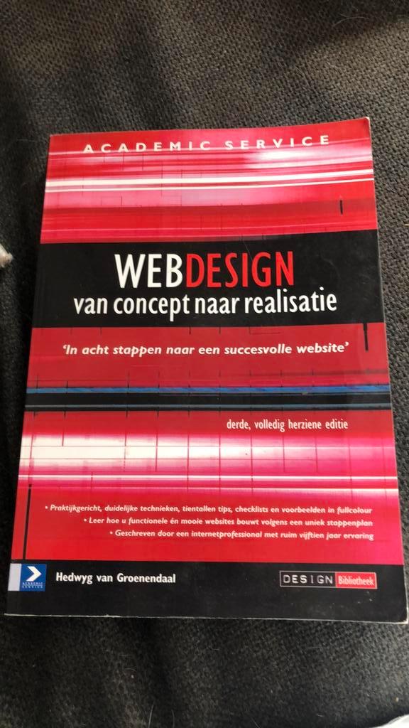 Hedwyg van Groenendaal - Webdesign, Boeken, Informatica en Computer, Gelezen, Internet of Webdesign, Ophalen of Verzenden