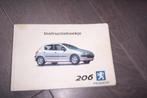 Gebruikershandleiding voor PEUGEOT 206   1998/2006, Ophalen of Verzenden