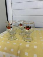 Amstel Bock Glas (4 Stuks), Ophalen of Verzenden, Zo goed als nieuw, Bierglas