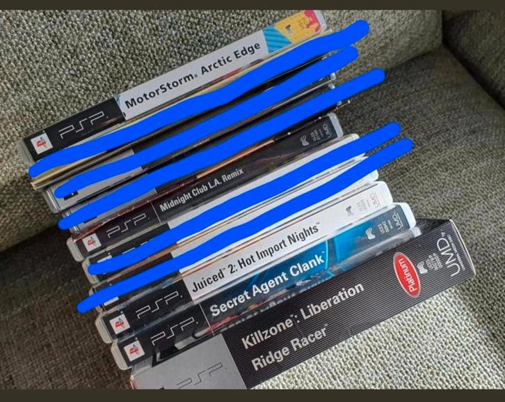 Games voor de PSP, Spelcomputers en Games, Games | Sony PlayStation Portable, Zo goed als nieuw, 1 speler, Ophalen