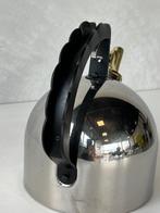 Alessi fluitketel Richard Sapper design 1983 vintage kettle, Italie, Ophalen of Verzenden, Alessi, Gebruikt