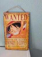 One Piece houten bordje, Ophalen, Minder dan 50 cm, Zo goed als nieuw, Schilderij