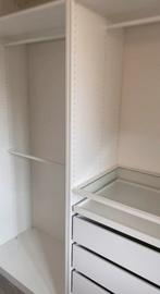 IKEA Pax kast hoog wit 100x236 50x236, Ophalen, 200 cm of meer, 50 tot 100 cm, Zo goed als nieuw