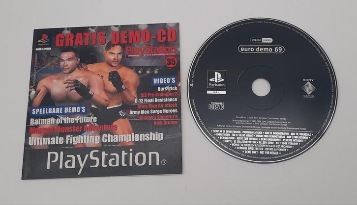 PS1 Euro demo 69 CD, Spelcomputers en Games, Games | Sony PlayStation 1, Gebruikt, Overige genres, 1 speler, Vanaf 3 jaar, Ophalen of Verzenden