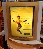 Vintage lichtbak, lichtreclame parfum Jean Patou JOY, Ophalen, Gebruikt, Lichtbak of (neon) lamp