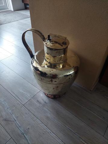 Messing grote melkkan 53cm beschikbaar voor biedingen