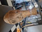 Rieten vaas, Huis en Inrichting, Woonaccessoires | Vazen, Overige materialen, Overige kleuren, 50 tot 75 cm, Ophalen of Verzenden