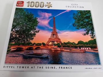 Puzzel Eiffeltoren 1000 stukjes  beschikbaar voor biedingen