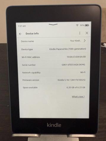 E-Reader Amazon Kindle Paperwhite 10.gen. 8gb Green beschikbaar voor biedingen