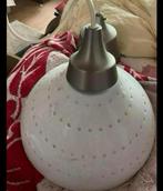 IKEA Hanglamp Wit Glas 25cm, Ophalen, Gebruikt, Glas, Minder dan 50 cm